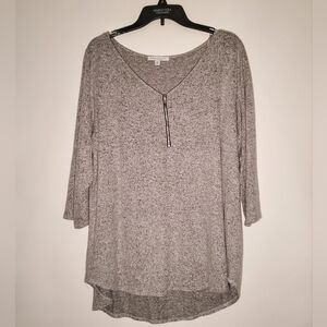 Gray Sweater- Women's- GREEN ENVELOPE- Size 2X